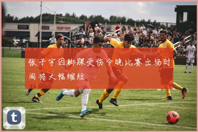 张子宇因脚踝受伤今晚比赛出场时间将大幅缩短